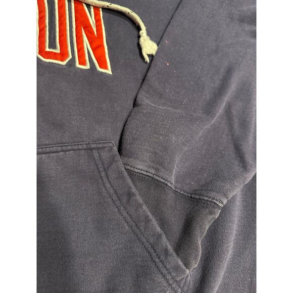 Bay State Gear Boston Hooded Sweatshirt Blue & Red Cotton Blend Mens Size Large - Picture 5 of 7